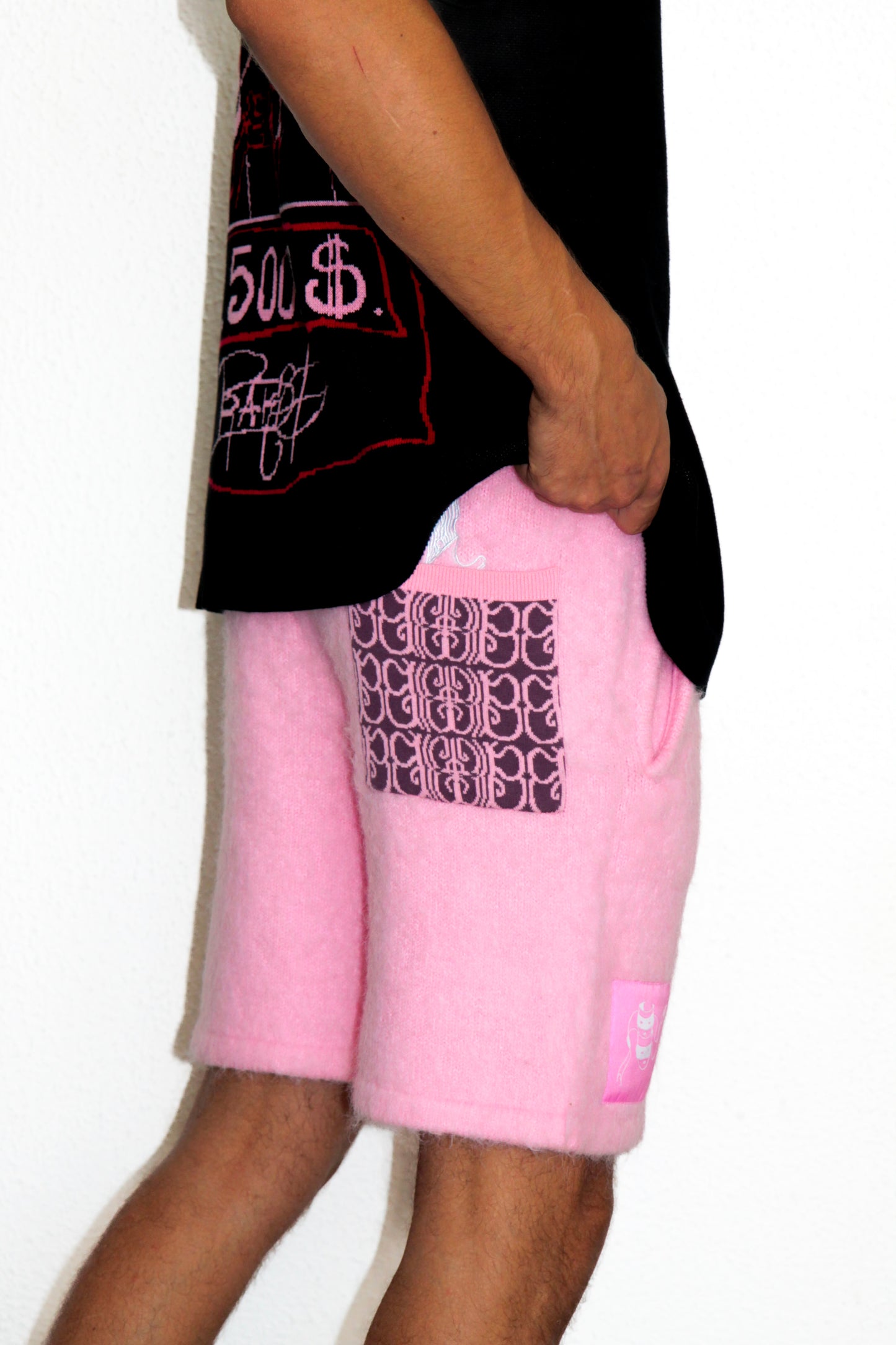 Short Mohair Rose. BRAKO Couture.