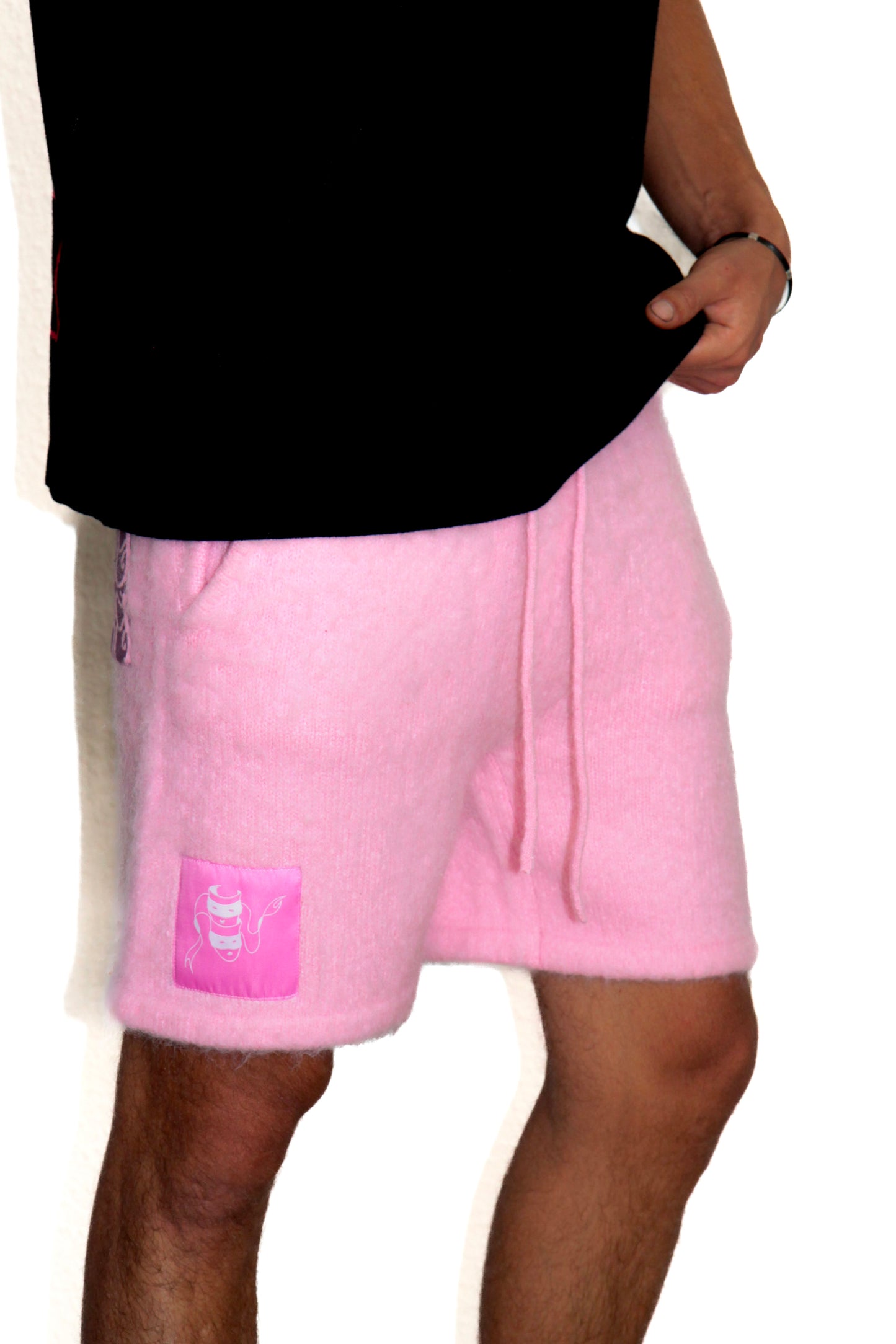 Short Mohair Rose. BRAKO Couture.